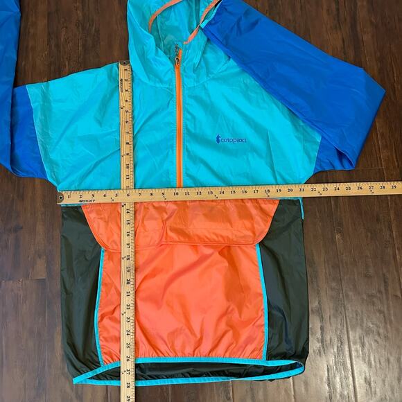 COTOPAXI Teca Half Zip Windbreaker Jacket Colorblock Hooded Outdoor - Picture 8 of 8